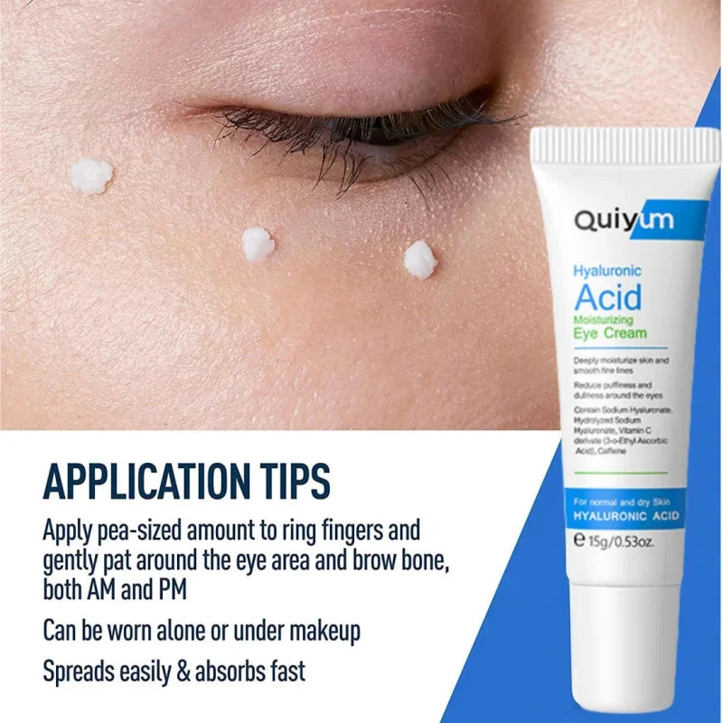 Retinol Eye Cream for Dark Circles, Puffiness, and Fine Lines - Anti-Aging Serum for Firm and Lifted Eye Care