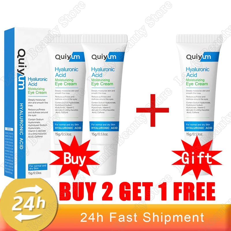 Retinol Eye Cream for Dark Circles, Puffiness, and Fine Lines - Anti-Aging Serum for Firm and Lifted Eye Care