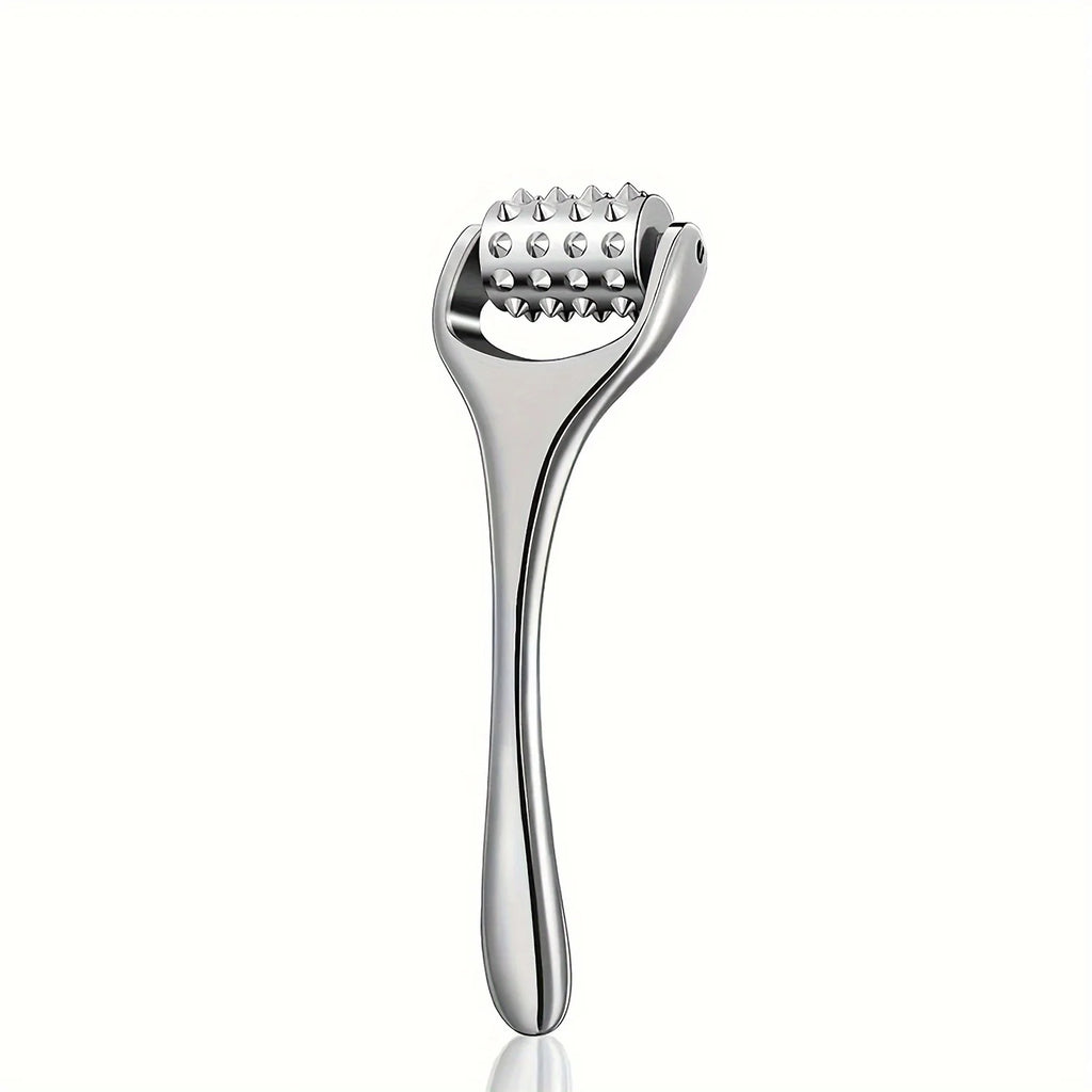 Stainless Steel Eye Massager and Face Rollers for Skin Revitalization, Puffiness Reduction, and Daily Facial Care